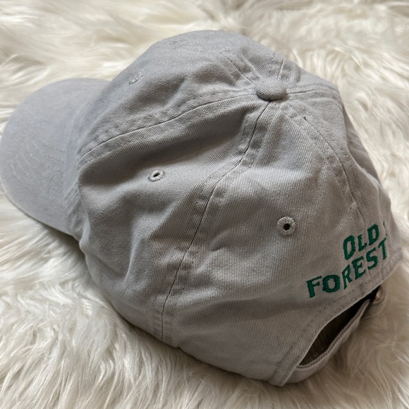 OLD FORESTER MINT JULIP EMBROIDERED ADJUSTABLE STRAP BACK HAT CAP 100% COTTON - Picture 8 of 9